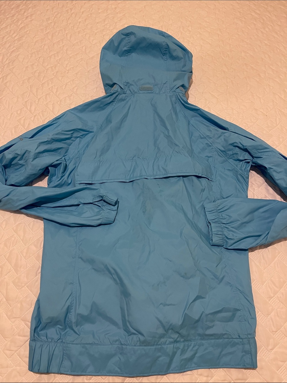 packable raincoat Columbia Light Blue Women's jacket - Picture 5 of 10